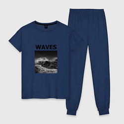 Женская пижама Waves