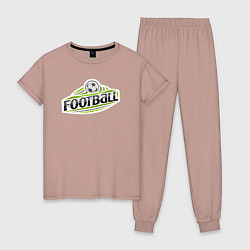 Женская пижама Football sport
