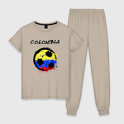 Женская пижама Сборная Колумбии