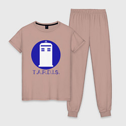 Женская пижама Blue tardis