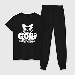 Женская пижама Goro cuddly carnage logo