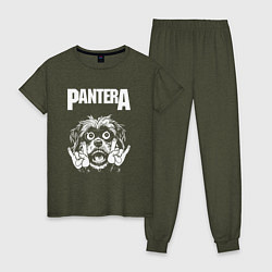 Женская пижама Pantera rock dog