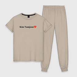 Женская пижама BTS Kim Nam-joon