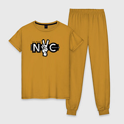 Женская пижама New York peace