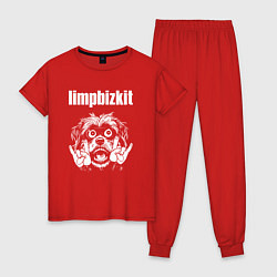 Женская пижама Limp Bizkit rock dog