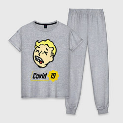 Женская пижама Vault boy - covid 19