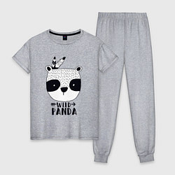 Женская пижама Wild panda