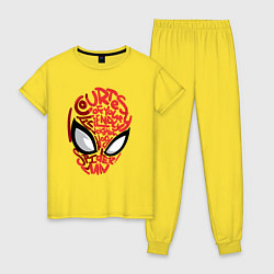 Женская пижама Spider-Man text