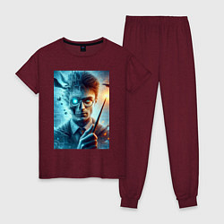 Женская пижама Harry Potter - wizard with magic stick