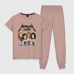 Женская пижама Metallica juniors - cartoon