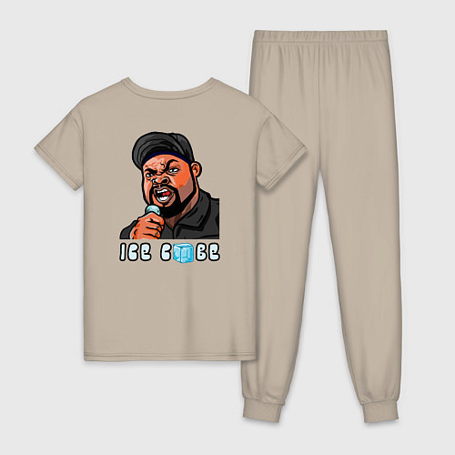 Женская пижама Icecube / Миндальный – фото 2