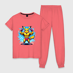 Женская пижама Big Pikachu