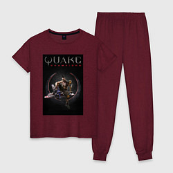 Женская пижама Quake champions Anarki