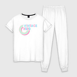 Женская пижама Винтаж 2020