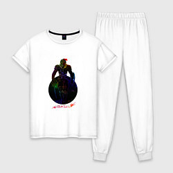 Пижама хлопковая женская Anime Goblin Slayer Оркболг, цвет: белый