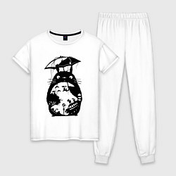 Женская пижама Тоторо Мэй Сацуки котобус