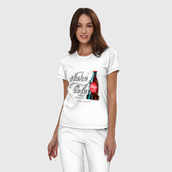 Пижама хлопковая женская Nuka cola - Fallout, цвет: белый — фото 2