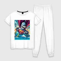 Женская пижама Полёт Супер Бендера - коллаба