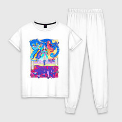 Женская пижама KPop Demon Hunters and Saja Boys