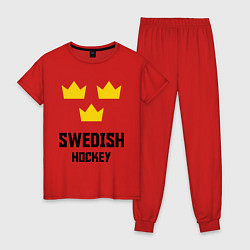 Женская пижама Swedish Hockey