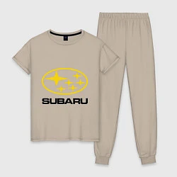 Женская пижама Subaru Logo