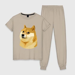 Женская пижама Doge