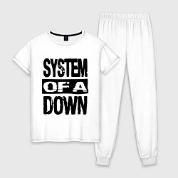 Женская пижама System Of A Down