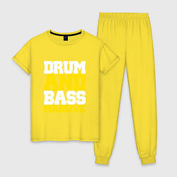 Женская пижама DRUM AND BASS MASSIVE