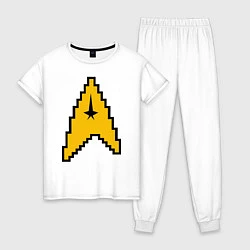 Женская пижама Star Trek: 8 bit