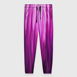 Женские брюки Фиолетово-черные краски