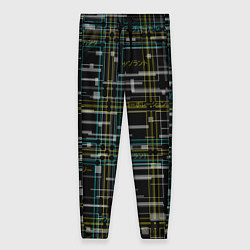 Женские брюки Cyberpunk Tartan