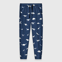 Брюки женские Dinoworld 2, цвет: 3D-принт