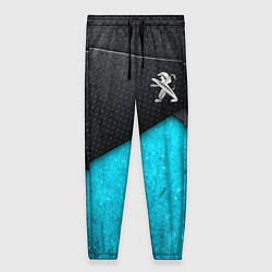 Брюки женские Peugeot: Металл в цвет, цвет: 3D-принт