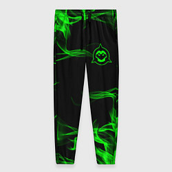 Брюки женские Battletoads огонь, цвет: 3D-принт