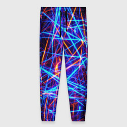 Брюки женские Neon pattern Fashion 2055, цвет: 3D-принт