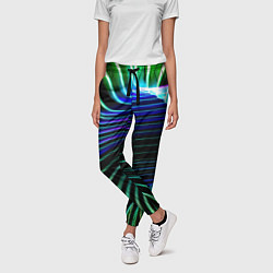 Брюки женские Portal Fashion pattern Neon, цвет: 3D-принт — фото 2
