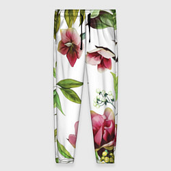 Женские брюки Цветы Воздушные