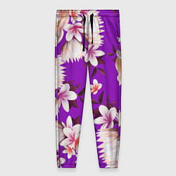 Женские брюки Цветы Фиолетовый Цветок