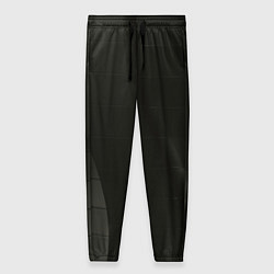 Женские брюки Чёрные геометрические металлические листы