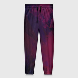 Женские брюки Фиолетовый мазок