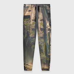 Брюки женские Древняя цивилизация и путешественник, цвет: 3D-принт
