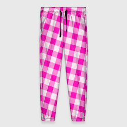 Женские брюки Розовая клетка Барби