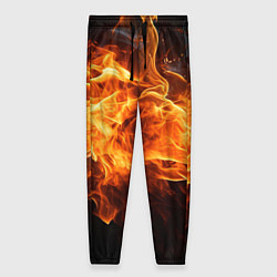 Брюки женские Black fire style, цвет: 3D-принт