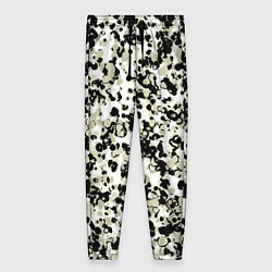 Женские брюки Паттерн чёрные пятна