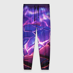 Женские брюки Фиолетовые кристалы