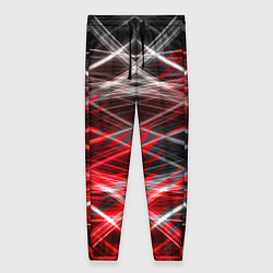 Женские брюки Красный лазер линии