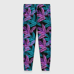Женские брюки Тропические пальмовые листья