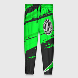 Брюки женские AC Milan sport green, цвет: 3D-принт