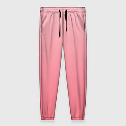 Женские брюки Нежный розовый градиент