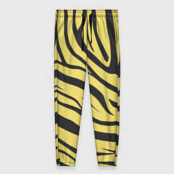 Женские брюки Светлый тигровый паттерн